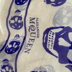 Alexander McQueen silk scarf